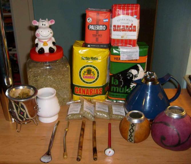 Yerba Mate tea set